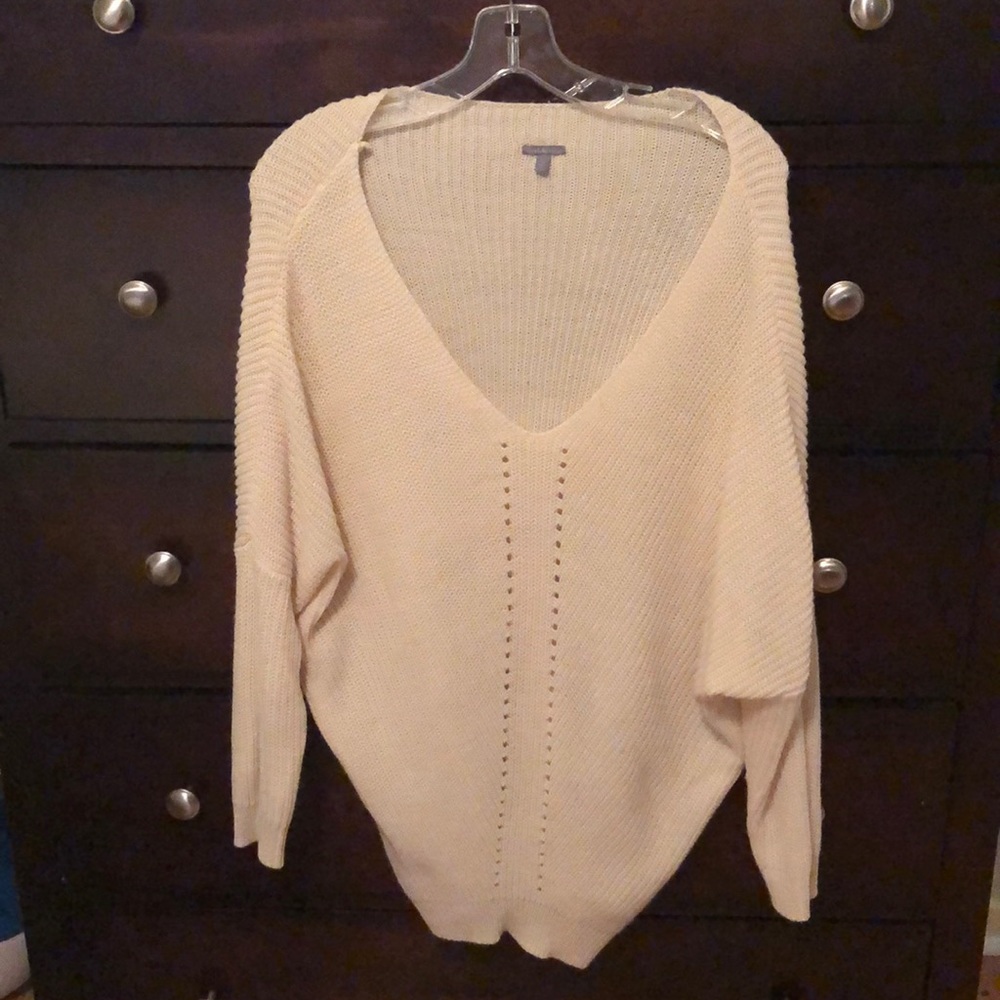 🌼 Slouchy Cream Sweater - Picture 4 of 5